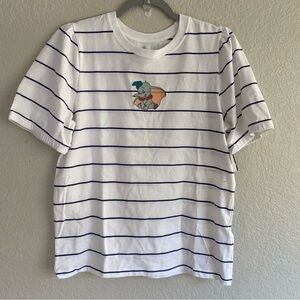 Disney Parks Dumbo Stripped Tee Shirt